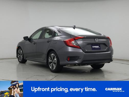 Gray 2018 Honda Civic EX-L
