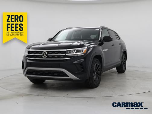 Black 2022 Volkswagen Atlas Cross Sport SE w/Tech