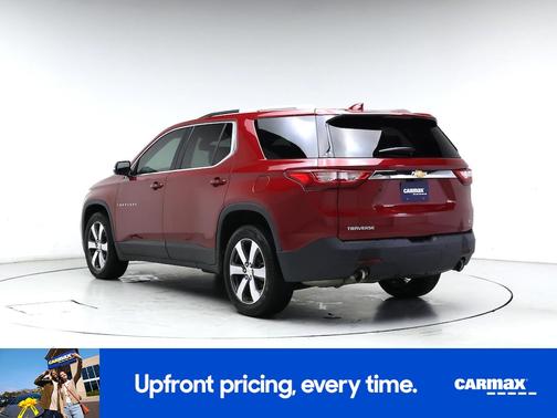 Red 2018 Chevrolet Traverse LT