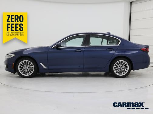 Blue 2023 BMW 530 I