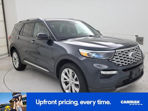 Blue 2023 Ford Explorer Platinum