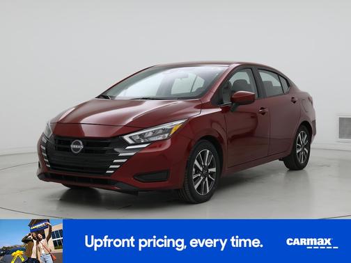 Red 2025 Nissan Versa SV