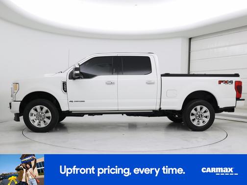 White 2020 Ford F-250 Platinum