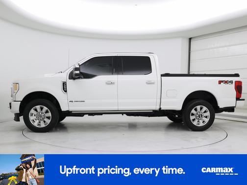 White 2020 Ford F-250 Platinum