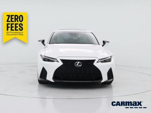 White 2022 Lexus IS 350 F-Sport