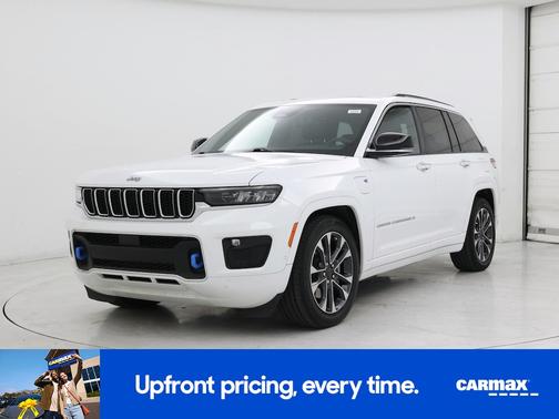 White 2022 Jeep Grand Cherokee 4xe Overland