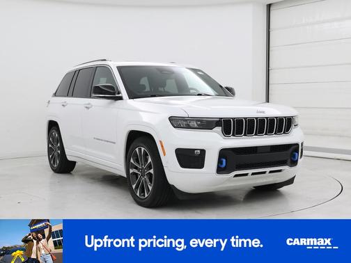 White 2022 Jeep Grand Cherokee 4xe Overland