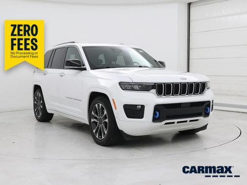 White 2022 Jeep Grand Cherokee 4xe Overland