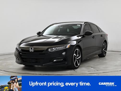 Black 2018 Honda Accord Sport