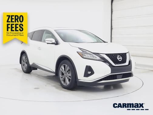 White 2020 Nissan Murano Platinum