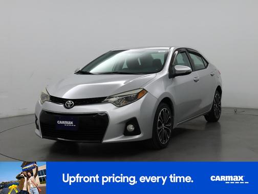 Silver 2015 Toyota Corolla S Plus