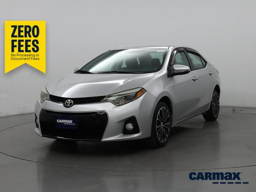 Silver 2015 Toyota Corolla S Plus