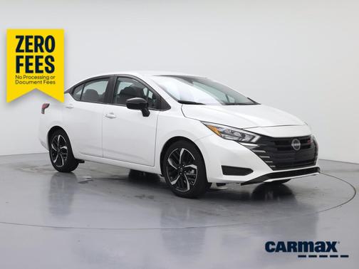 White 2024 Nissan Versa SR
