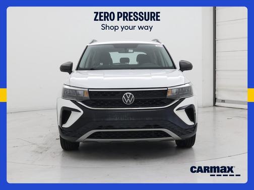 White 2022 Volkswagen Taos S
