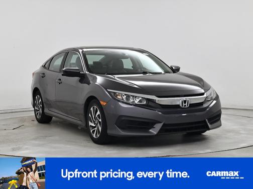 Gray 2016 Honda Civic EX