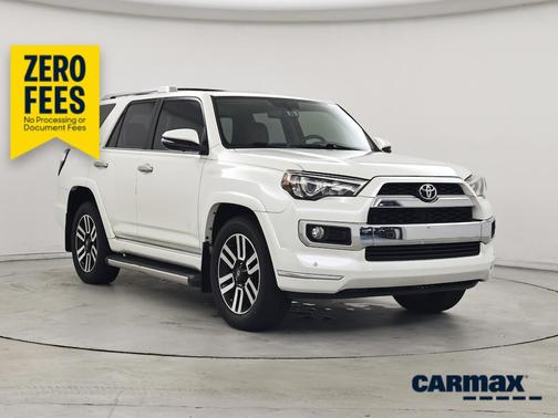 White 2016 Toyota 4Runner Limited