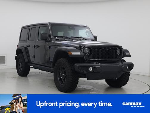 Gray 2025 Jeep Wrangler 4xe Willy's