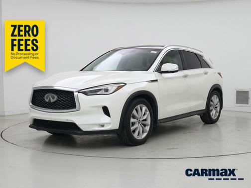 White 2019 INFINITI QX50 Essential