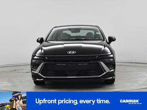 Black 2025 Hyundai SONATA SEL