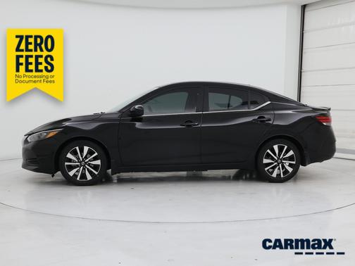Black 2023 Nissan Sentra SV