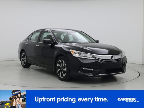 Black 2017 Honda Accord EX-L