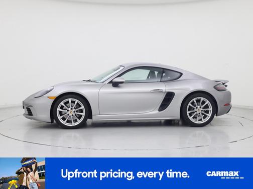 Silver 2017 Porsche 718 Cayman