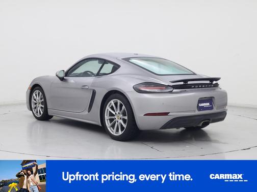Silver 2017 Porsche 718 Cayman