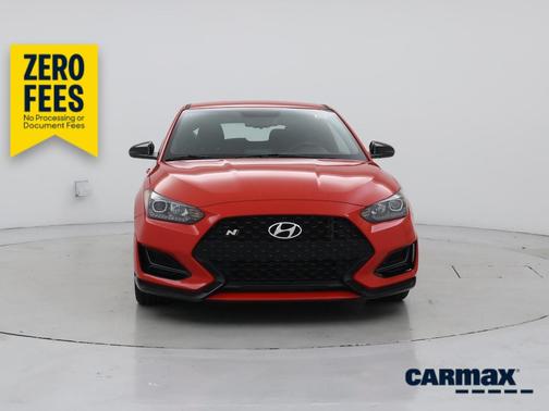 Red 2020 Hyundai Veloster N