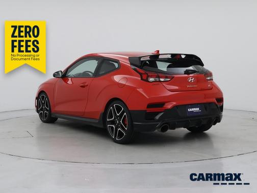 Red 2020 Hyundai Veloster N