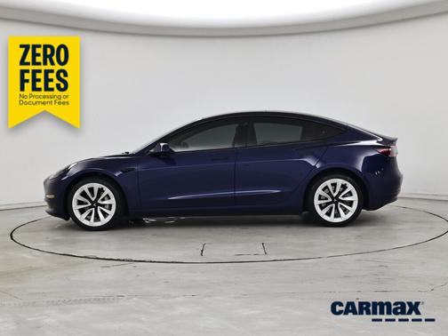 Blue 2023 Tesla Model 3