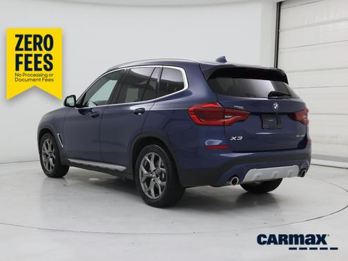 Blue 2021 BMW X3 sDrive30i