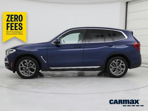 Blue 2021 BMW X3 sDrive30i