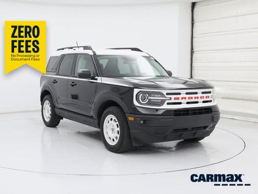 Black 2023 Ford Bronco Sport Heritage