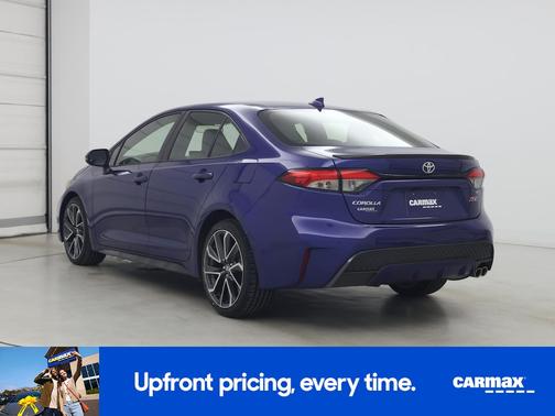 Blue 2020 Toyota Corolla XSE