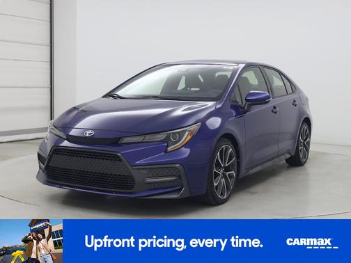 Blue 2020 Toyota Corolla XSE
