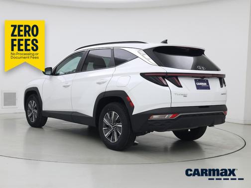 White 2023 Hyundai TUCSON Hybrid Blue