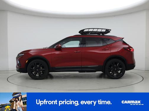 Red 2021 Chevrolet Blazer RS
