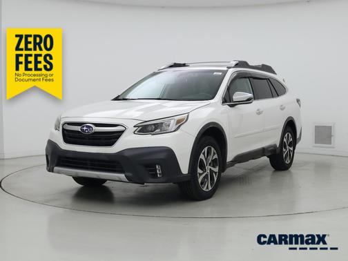 White 2021 Subaru Outback Touring
