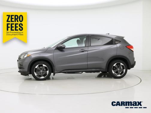 Gray 2018 Honda HR-V EX