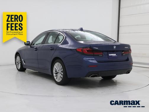 Blue 2023 BMW 530 I
