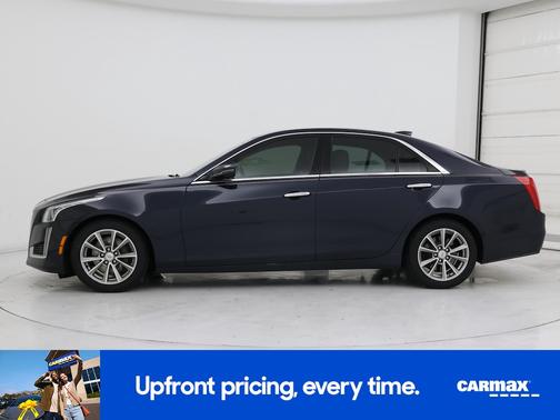 Blue 2017 Cadillac CTS Luxury