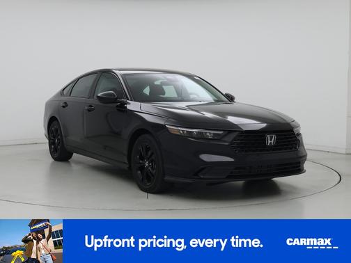 Black 2025 Honda Accord SE