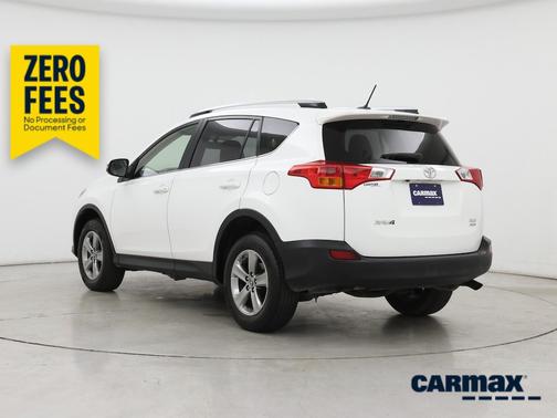 White 2015 Toyota RAV4 XLE