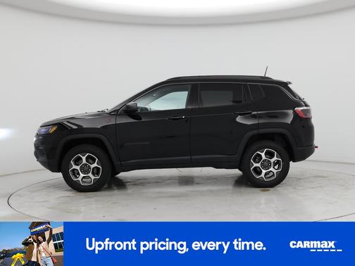 Black 2022 Jeep Compass Trailhawk