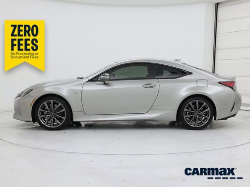 Silver 2022 Lexus RC 350 F-Sport
