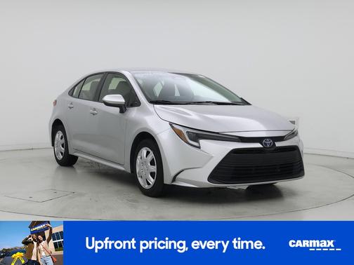 Silver 2024 Toyota Corolla Hybrid LE