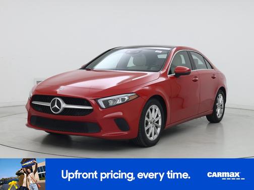 Red 2019 Mercedes-Benz A-Class