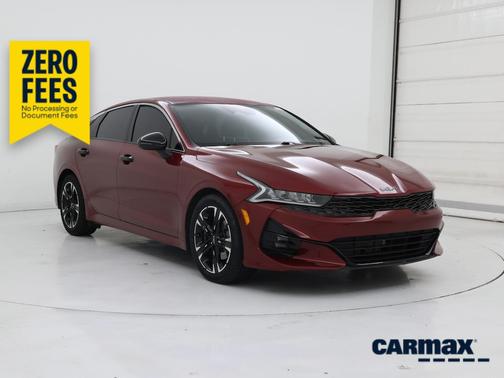 Red 2022 Kia K5 GT-Line