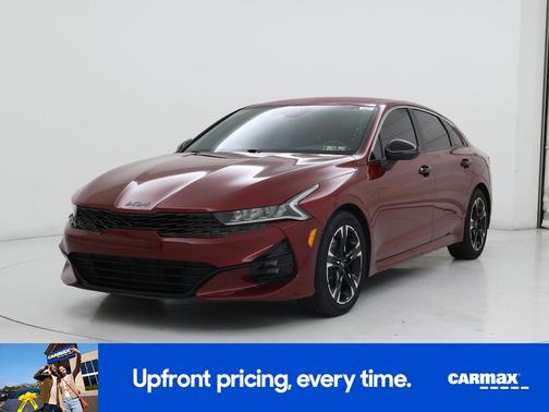 Red 2022 Kia K5 GT-Line