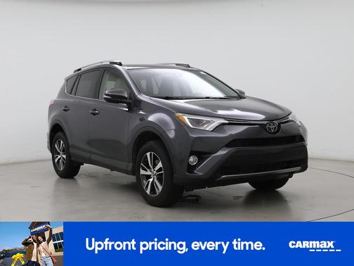 Gray 2018 Toyota RAV4 XLE